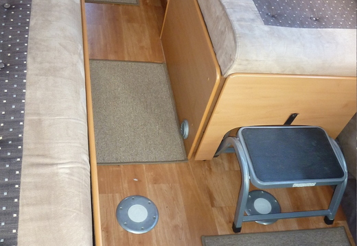 Stool is included