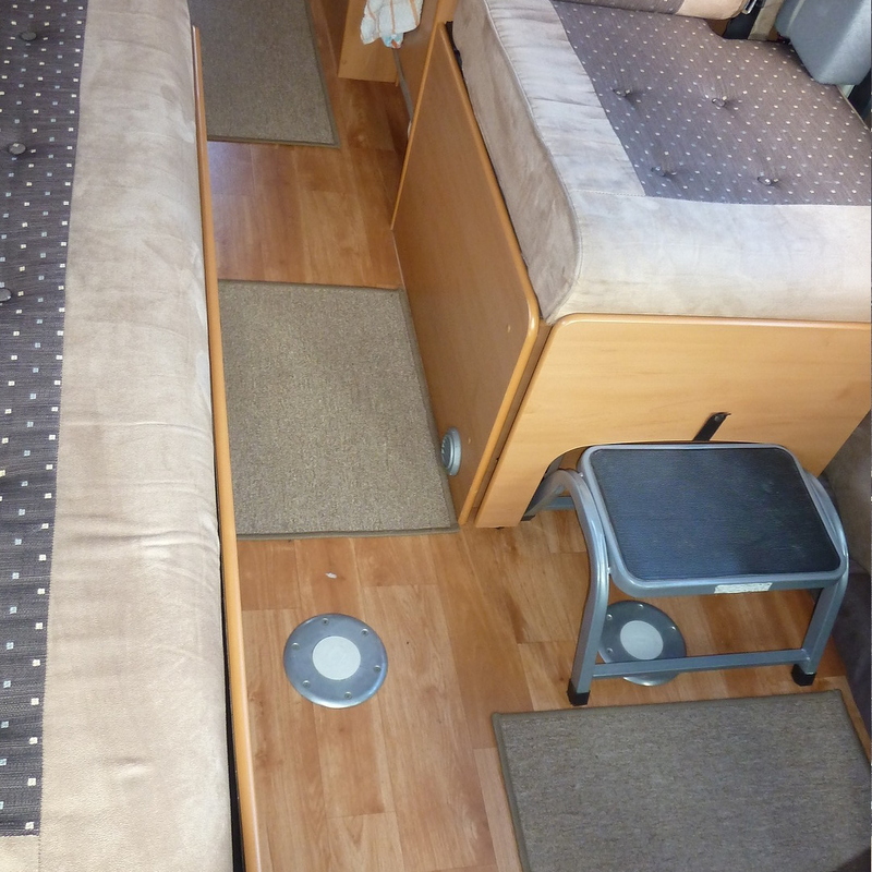 Stool is included