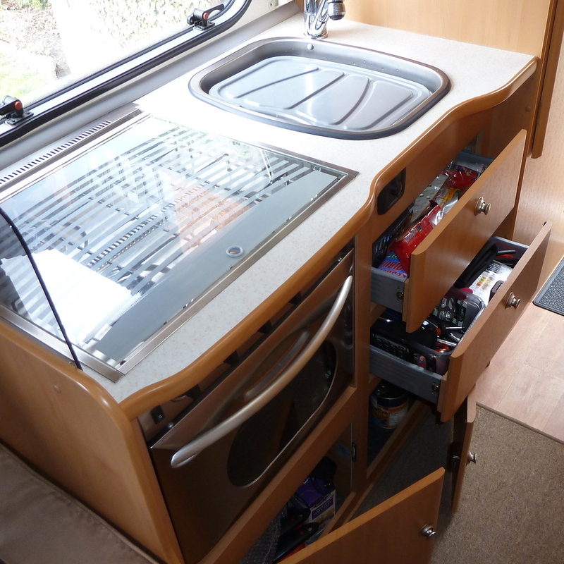 Kitchen unit and storage