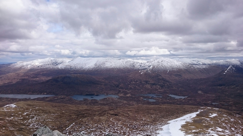 Torwards An Socach/An Riabhachan (Munros North of Loch Mullardoch)