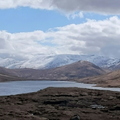 Loch Calavie, towards Mullardoch Munros
