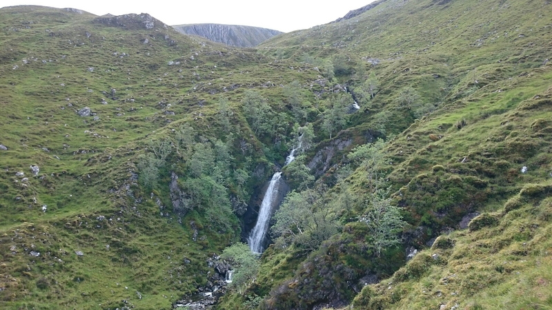 Nice waterfalls Maoile Lunndaidh 