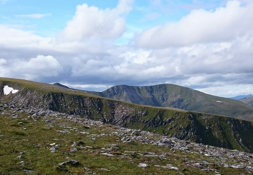 View over to sgurr a chaoachain