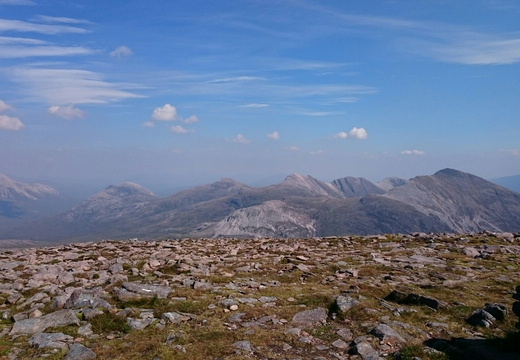 Beinn Liath Mhor and Sgorr Ruadh 