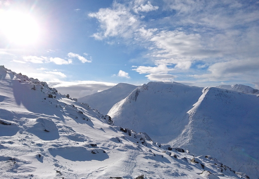 Up the glen towards CMD