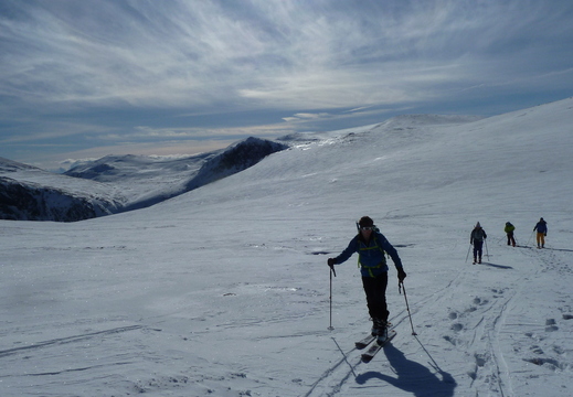 Skinning up Cairngorm
