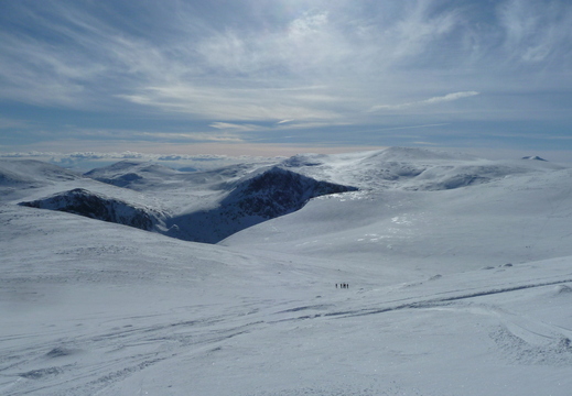 Macdui in the distance