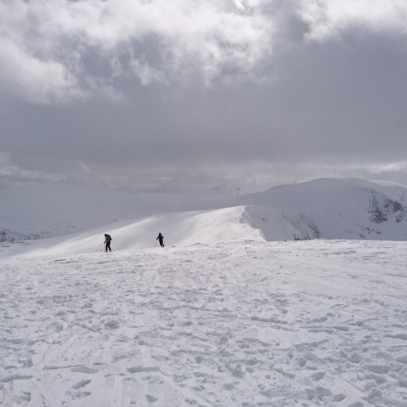 View to CAS / Northern corries