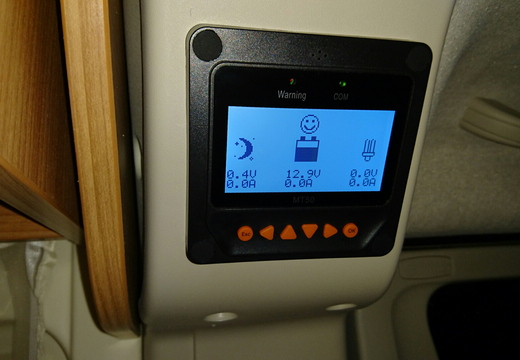 MT50 Control panel for EPSolar BN20 MTTP charge controller