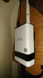 Alfa R36 WiFi Router/repeater (external antenna outside van permanently)