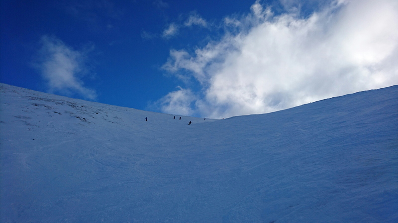 Looking up Goose Gully