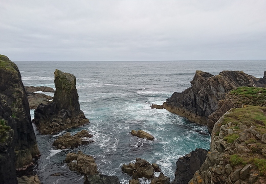 Butt of Lewis - frequent showers meant many short walks
