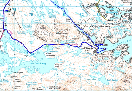 The route