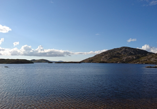 Used the boat to access Eaval - the highest point on North Uist