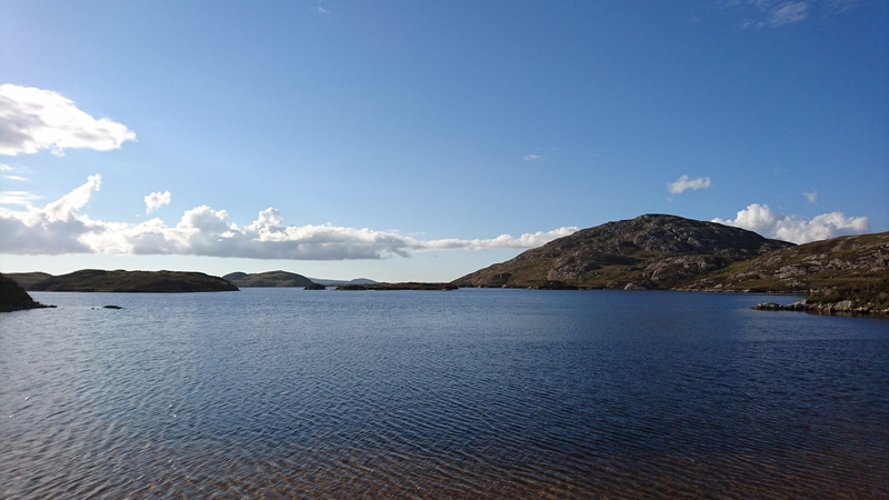Used the boat to access Eaval - the highest point on North Uist