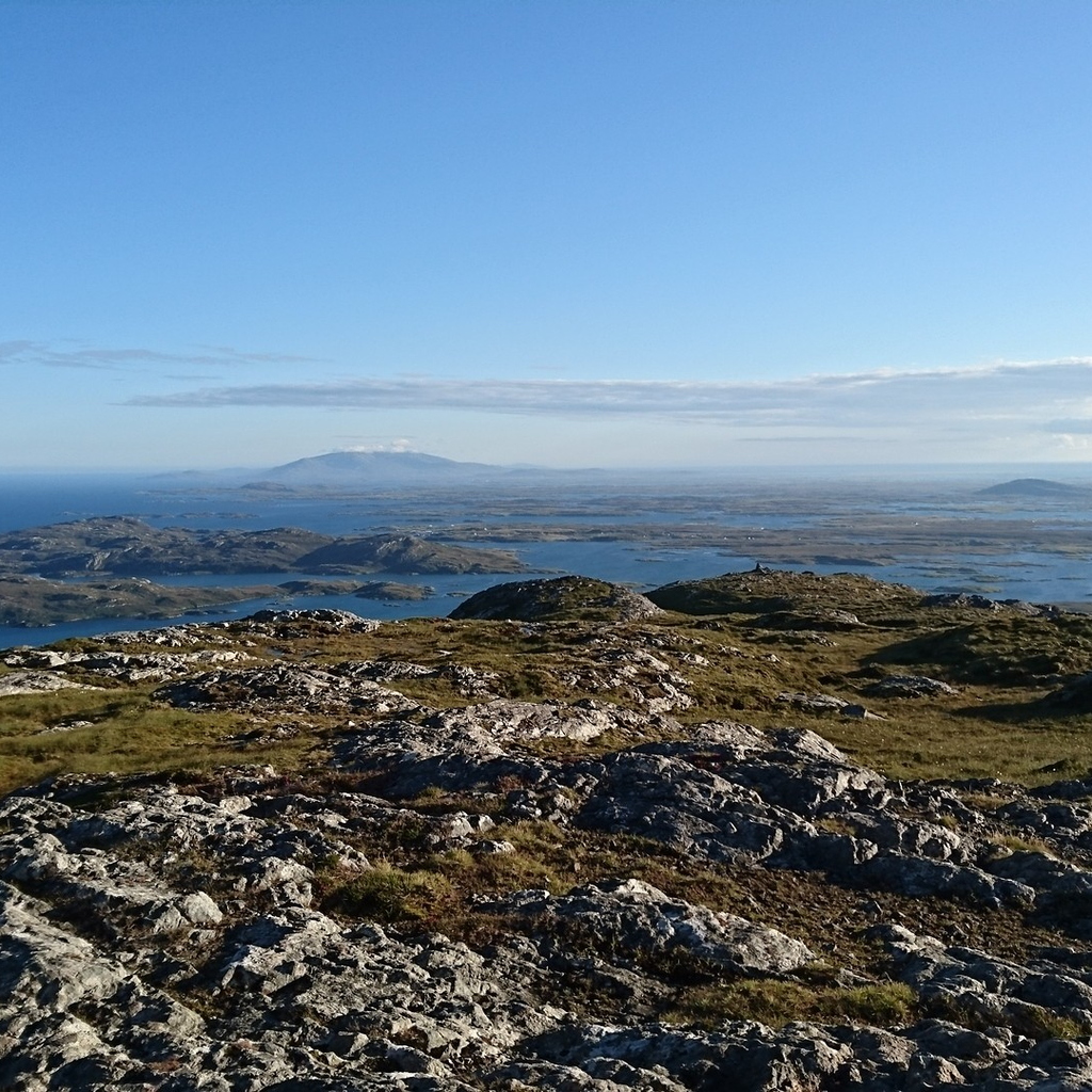 View south to Beinn Mhor