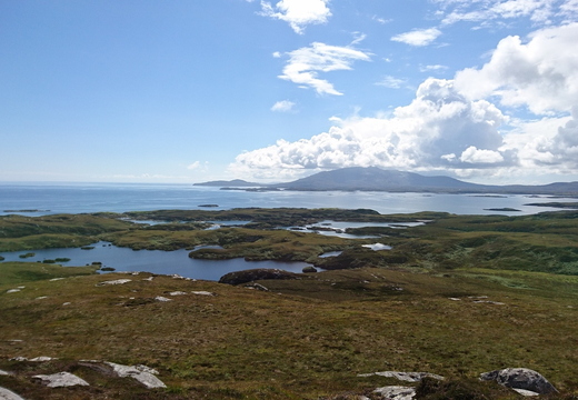 Looking south toward Beinn Mhor