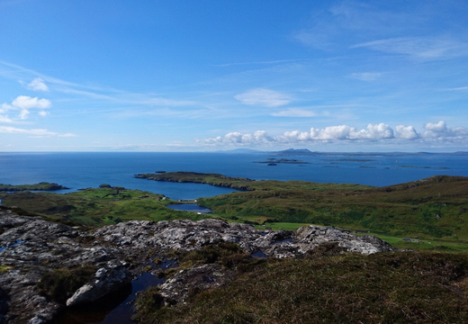 Climbed Roineabhal - Highest point south Harris (460M)