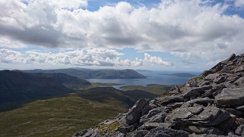 Went to Lewis, then 2 days later was back on Harris to climb Clisham (the highest point on the Outer Hebridees, and the only Corbett)