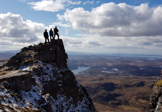 Quinag - Shaz, Liz and Colin