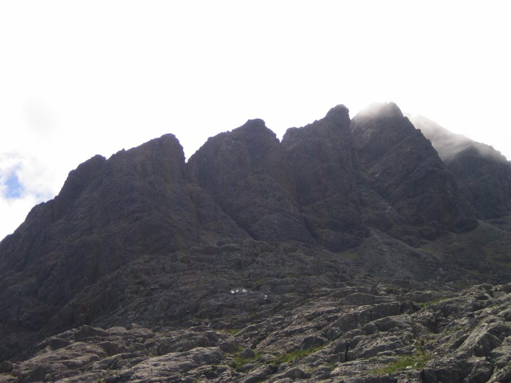 Pinnacle Ridge - we had intended to assend Sgurr nan Gillean via Pinnacle ridge, but time did not allow for this.