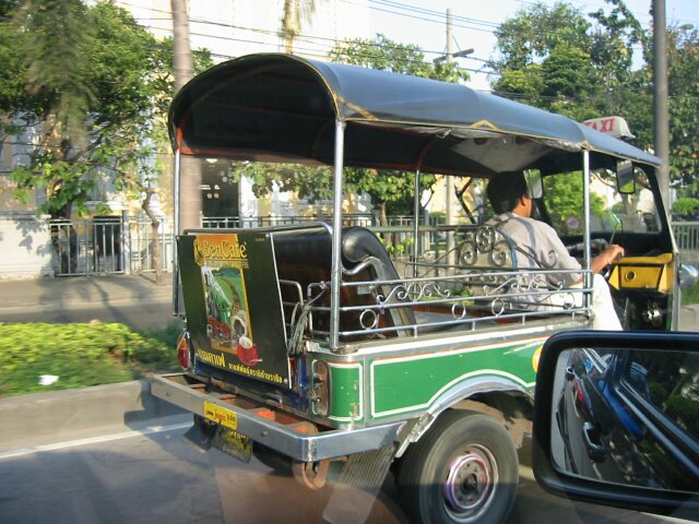 Tuk Tuk. The Only Thai Made "Car" - Used As Taxi's