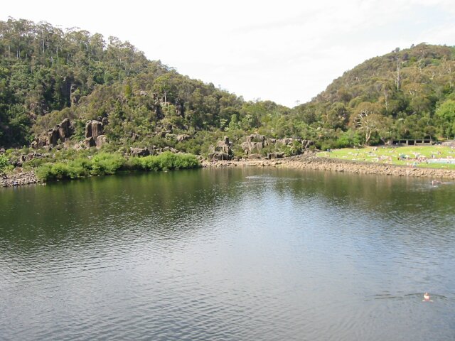 1st Basin Cateract Gorge (That water is 150 metres deep)