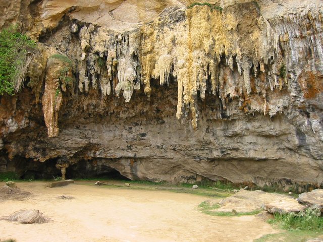 Interesting limestone rock formations