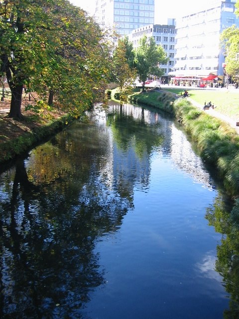 The river Avon in Christchurch